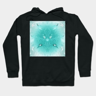 Seahorse Frozen Elegance Hoodie